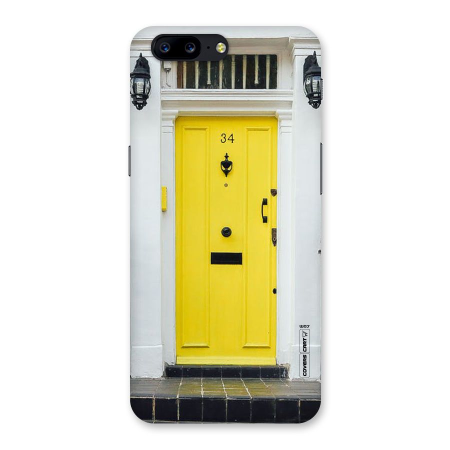 Yellow Door Back Case for OnePlus 5