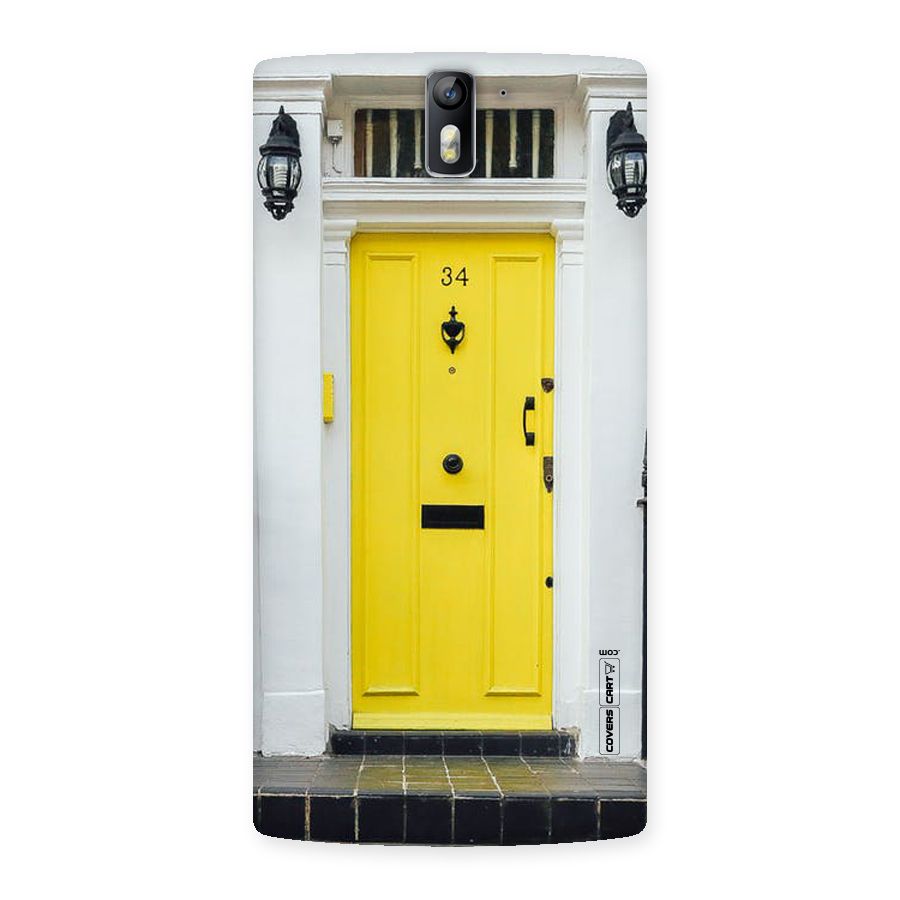 Yellow Door Back Case for One Plus One