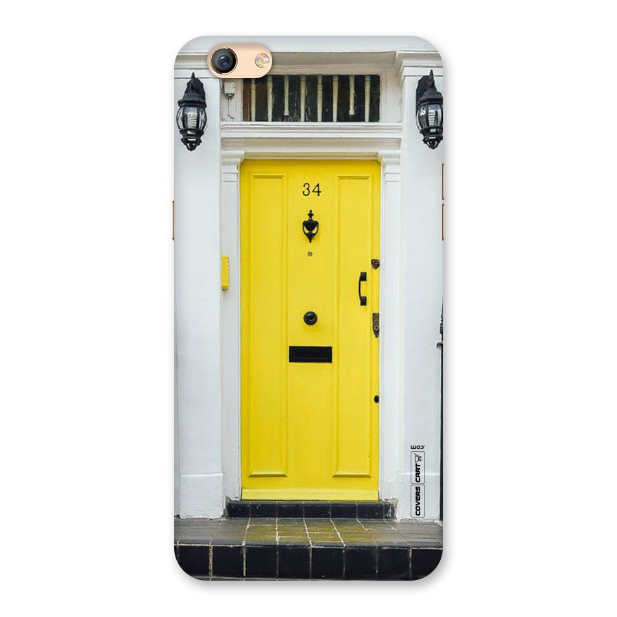 Yellow Door Back Case for Oppo F3 Plus
