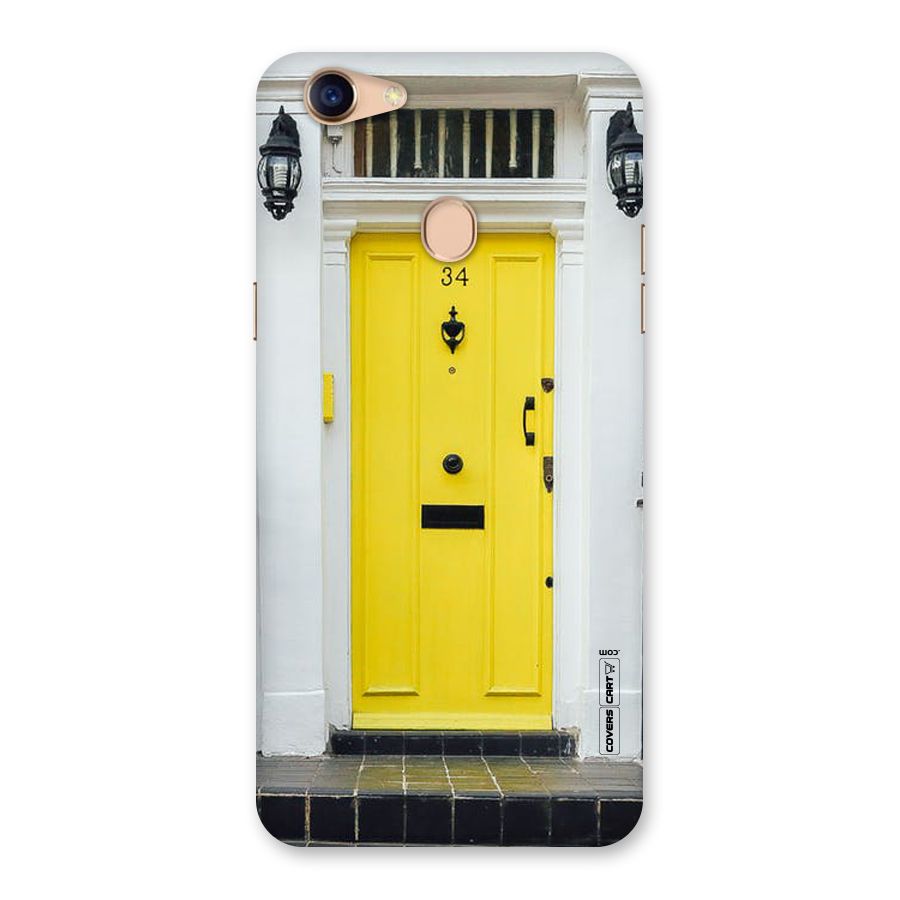 Yellow Door Back Case for Oppo F5
