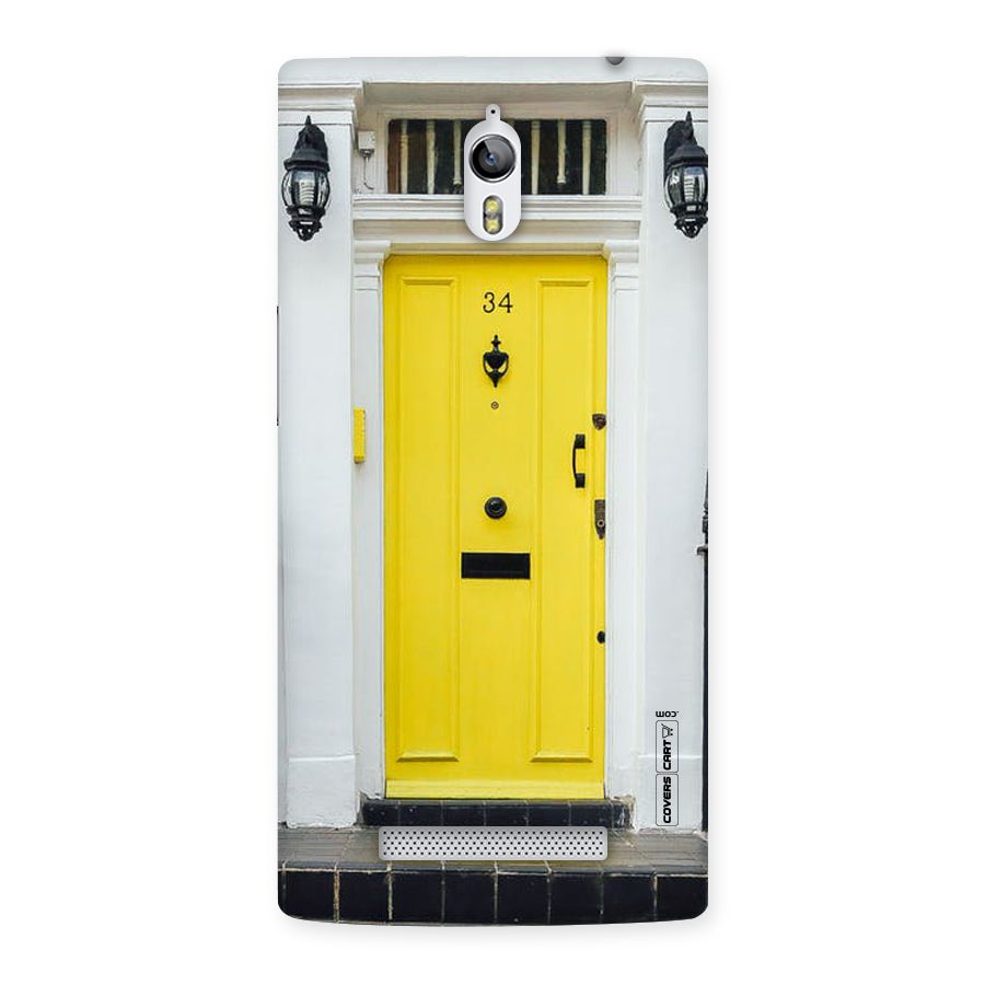 Yellow Door Back Case for Oppo Find 7