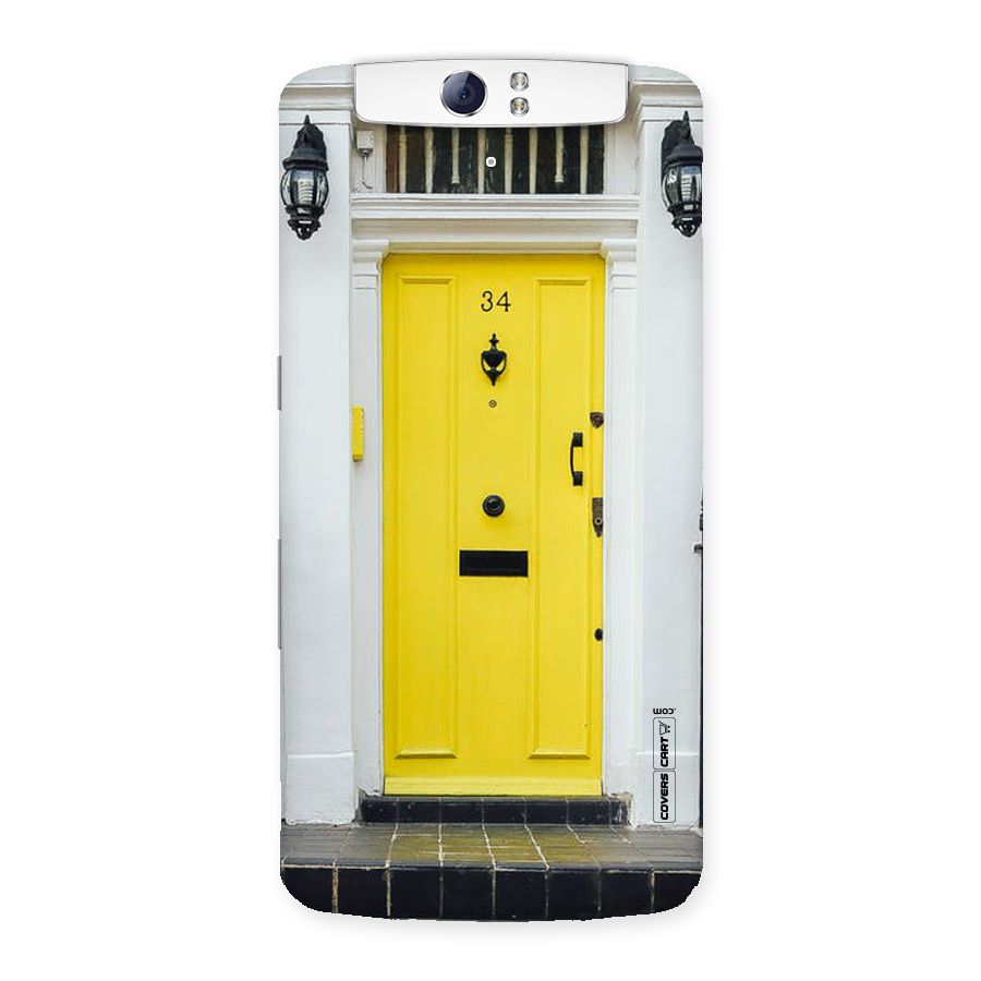 Yellow Door Back Case for Oppo N1