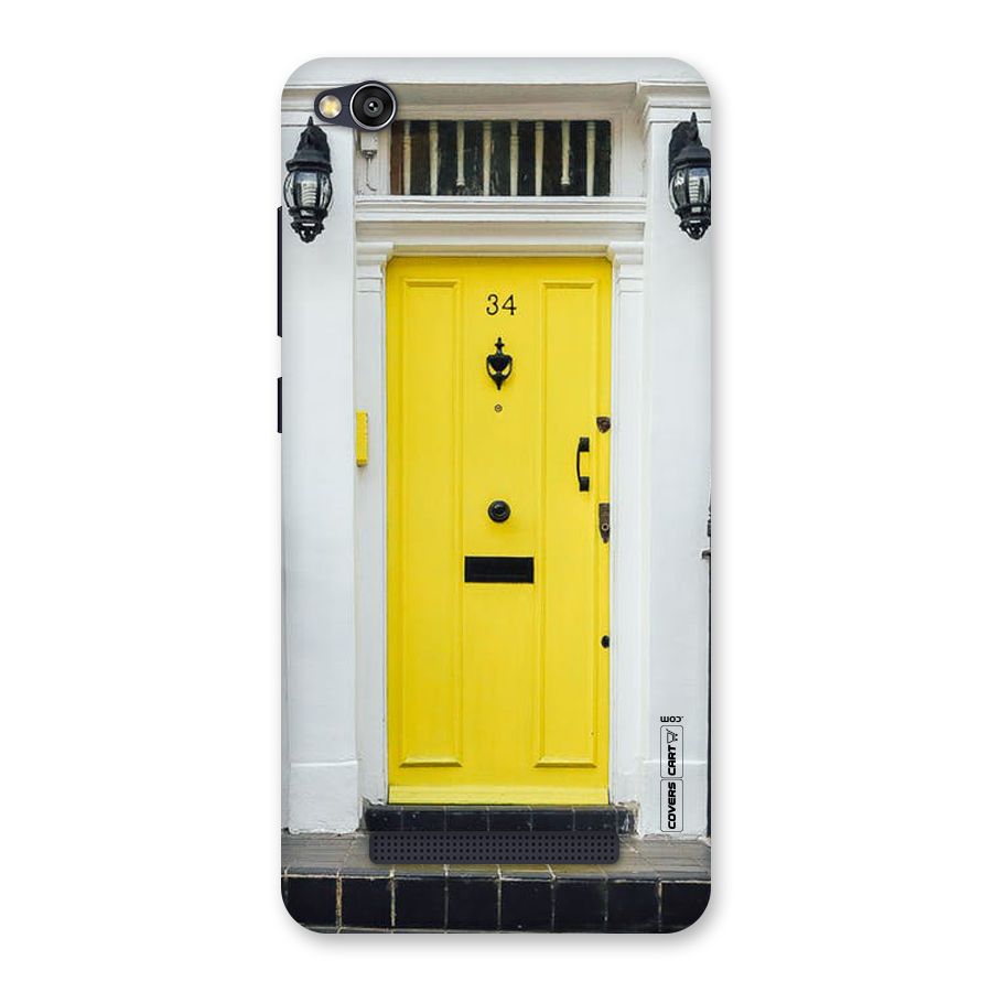 Yellow Door Back Case for Redmi 4A