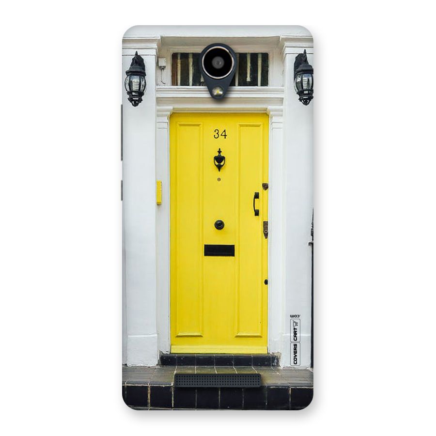 Yellow Door Back Case for Redmi Note 2