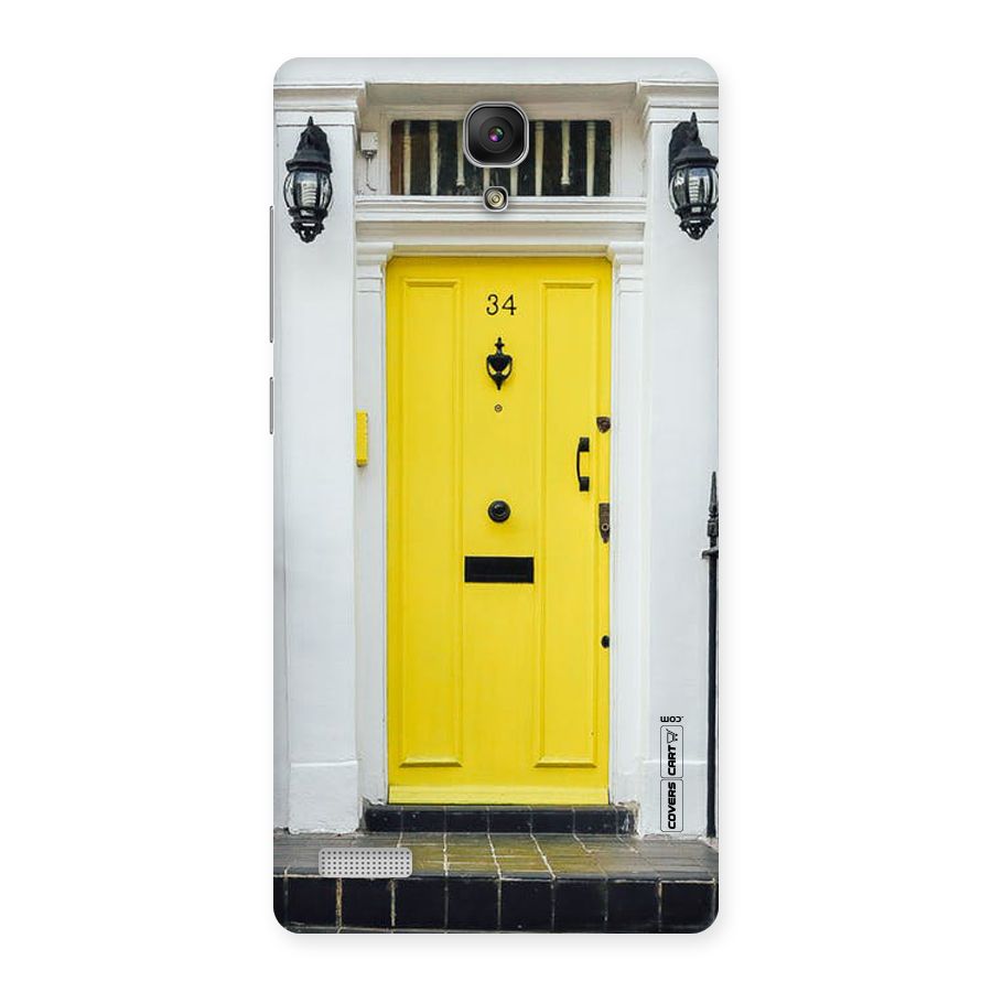 Yellow Door Back Case for Redmi Note Prime