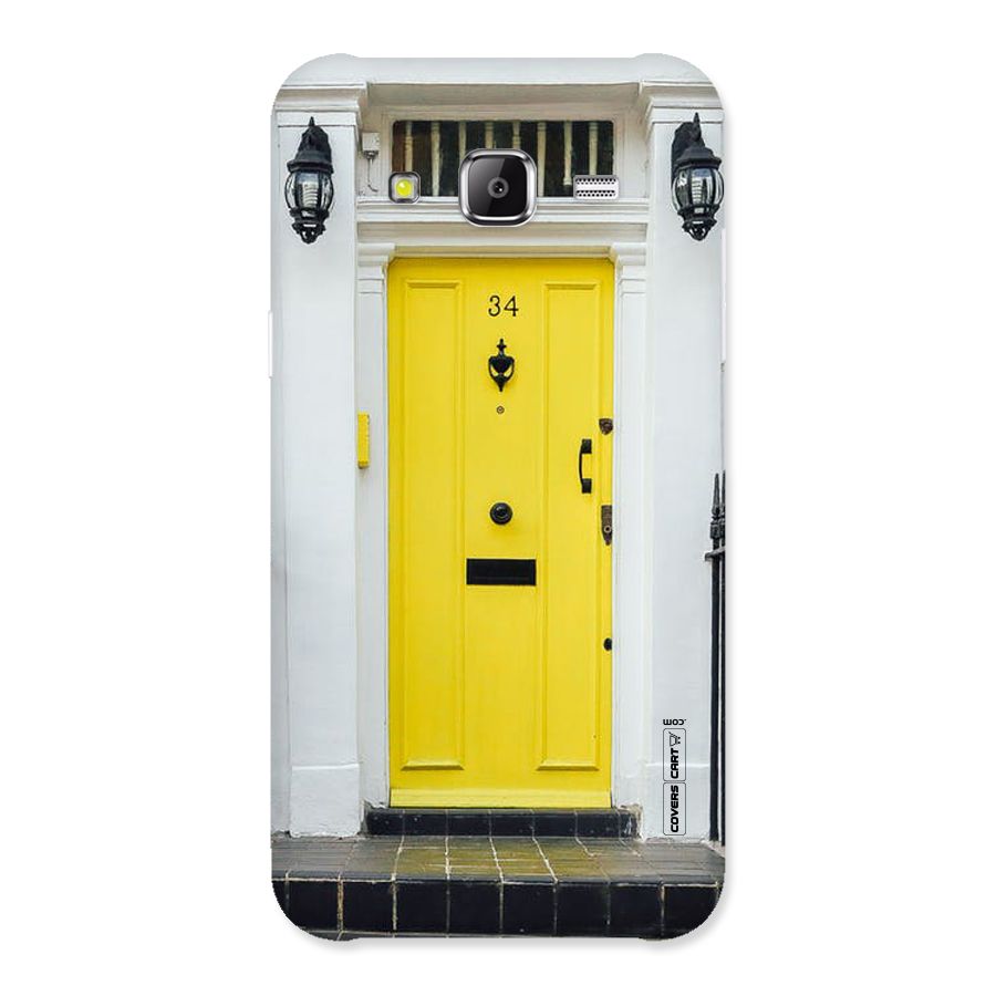 Yellow Door Back Case for Samsung Galaxy J5
