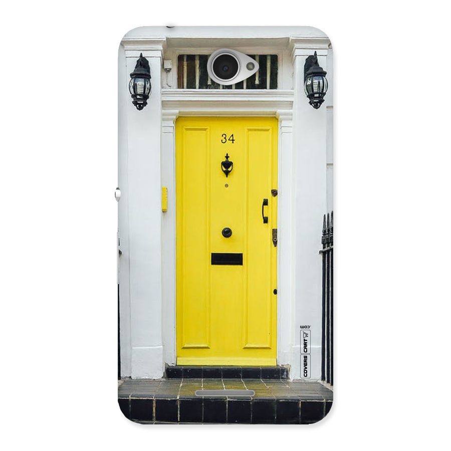Yellow Door Back Case for Sony Xperia E4