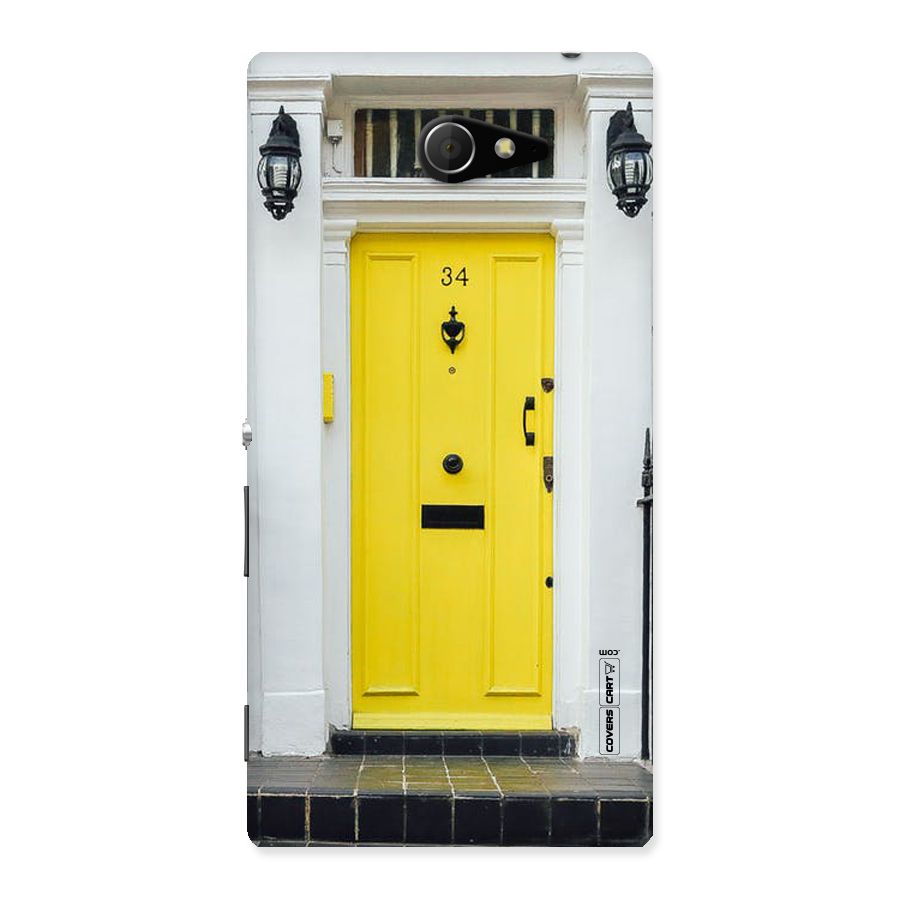 Yellow Door Back Case for Sony Xperia M2