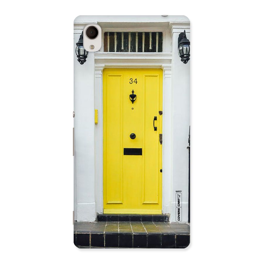 Yellow Door Back Case for Sony Xperia M4