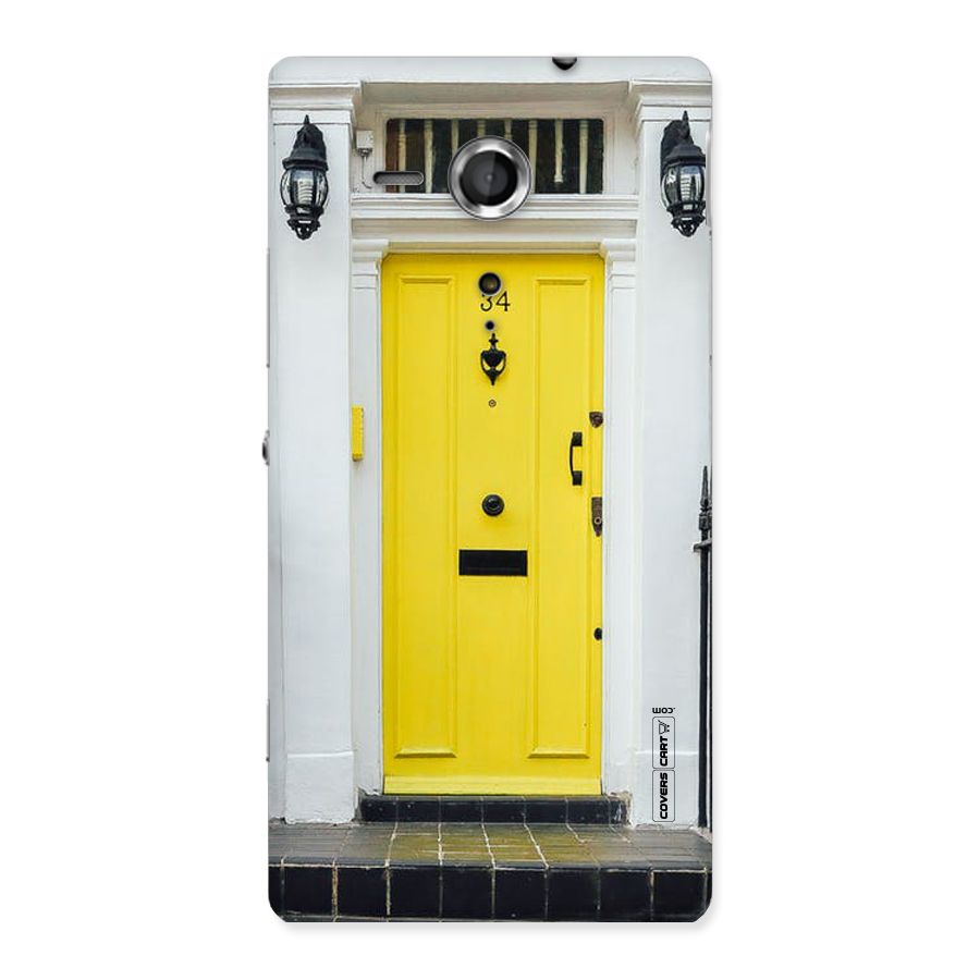 Yellow Door Back Case for Sony Xperia SP