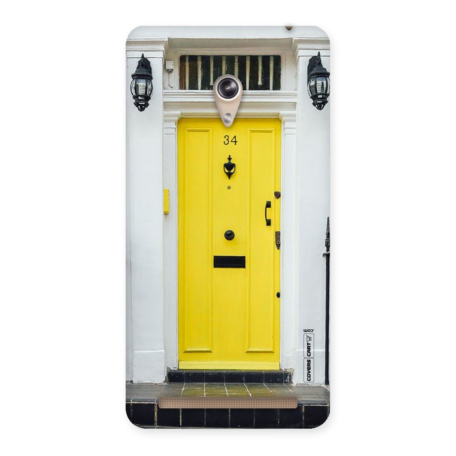 Yellow Door Back Case for Zenfone 6