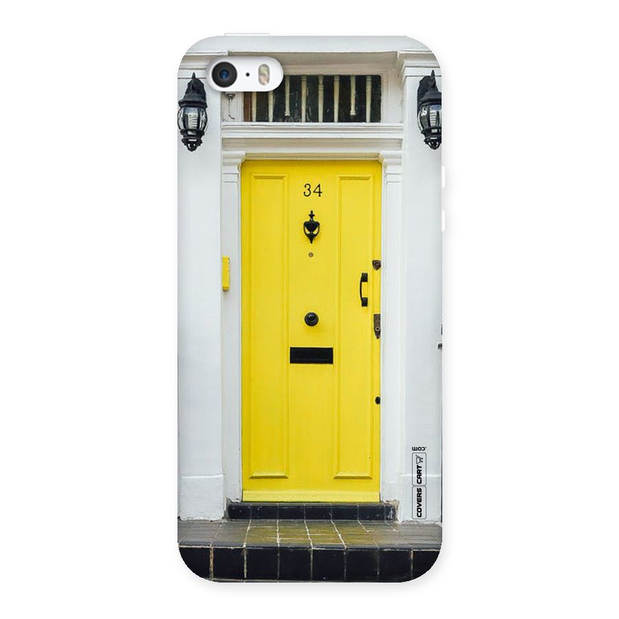 Yellow Door Back Case for iPhone SE