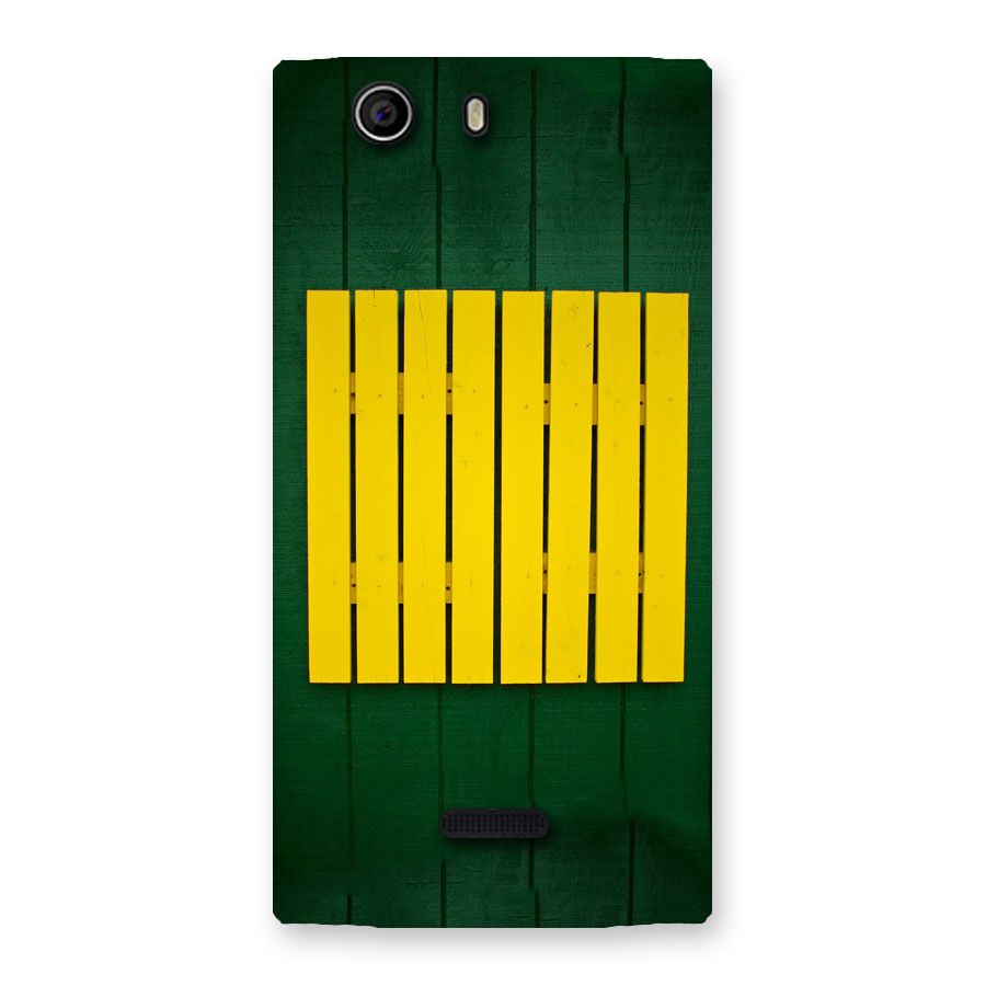 Yellow Fence Back Case for Canvas Nitro 2 E311