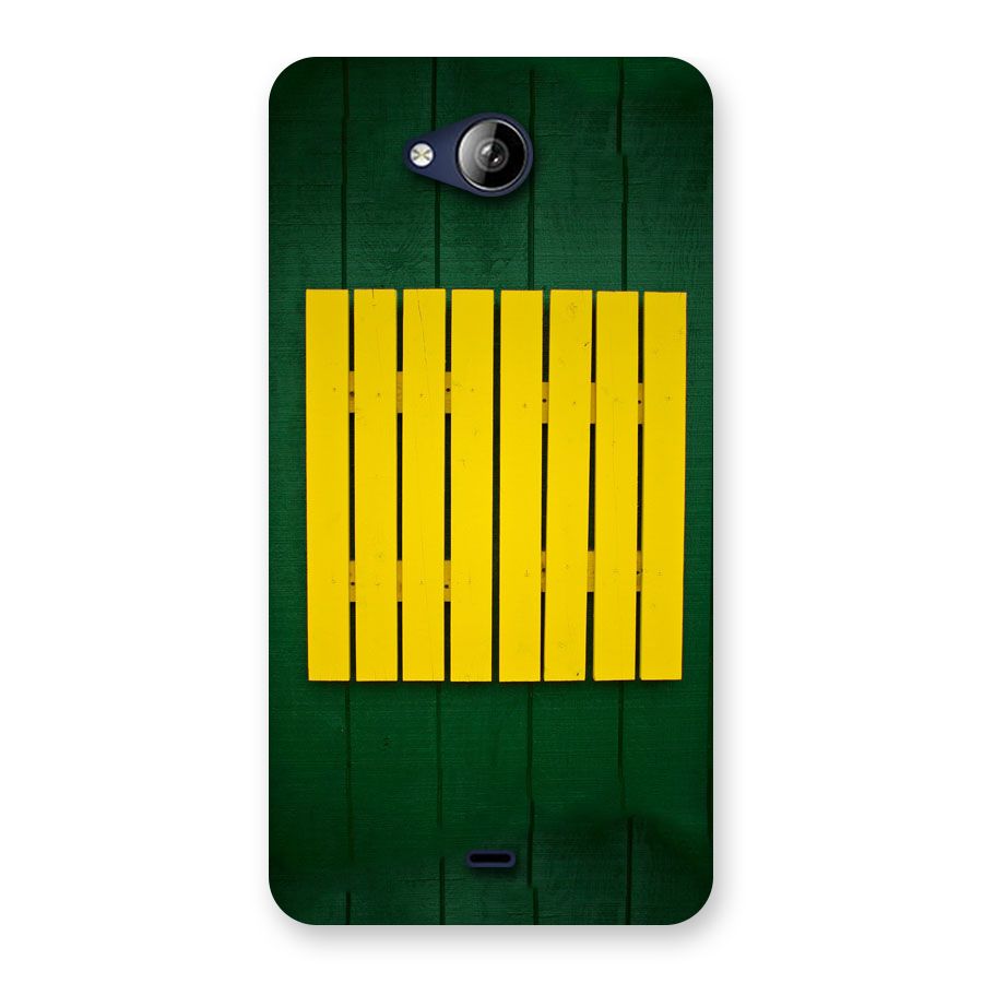 Yellow Fence Back Case for Canvas Play Q355