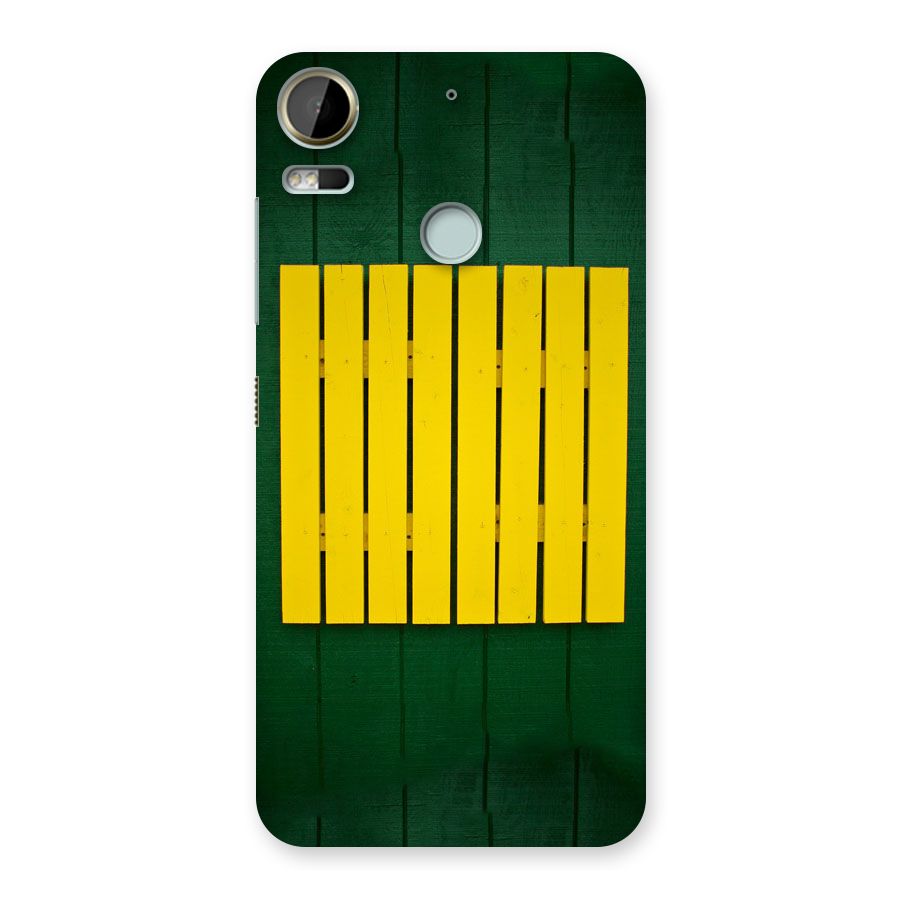 Yellow Fence Back Case for Desire 10 Pro