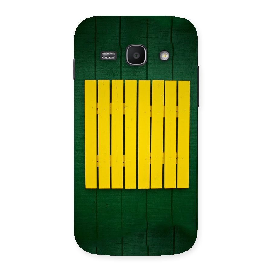 Yellow Fence Back Case for Galaxy Ace 3