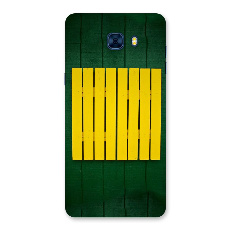 Yellow Fence Back Case for Galaxy C7 Pro