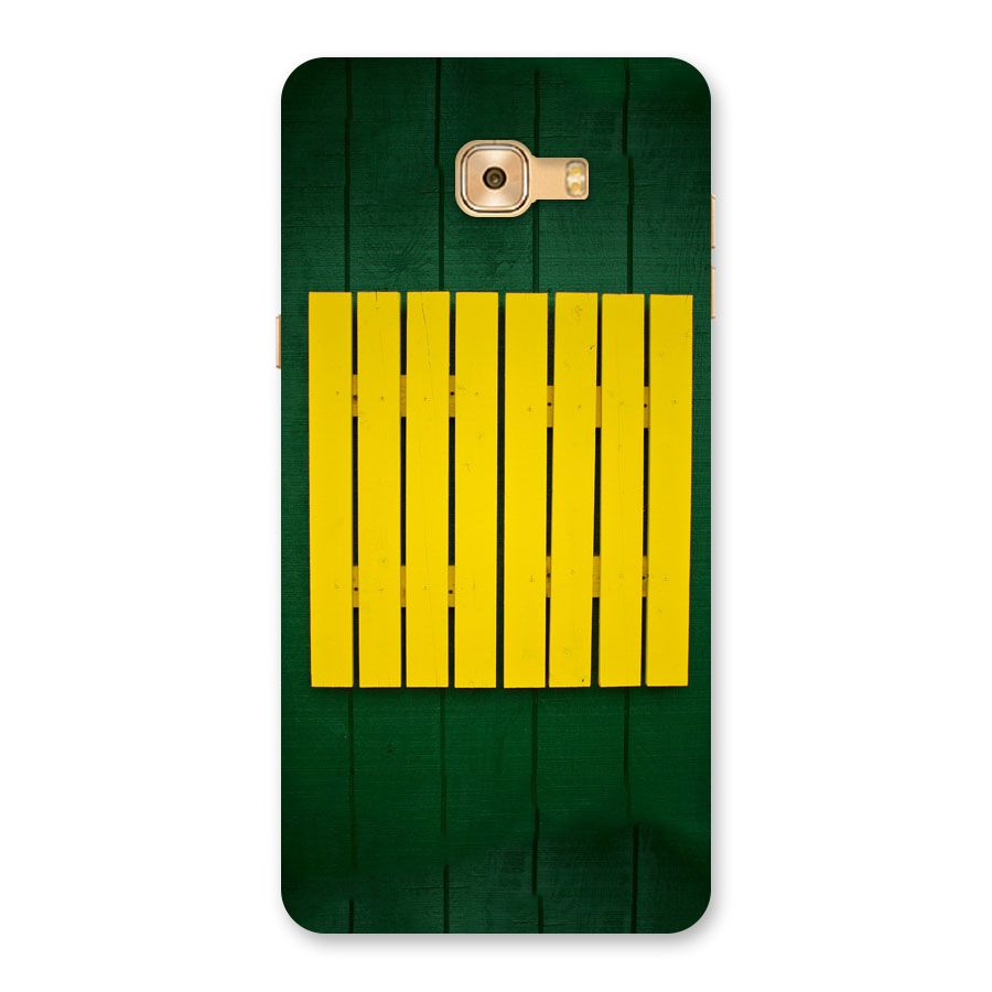 Yellow Fence Back Case for Galaxy C9 Pro