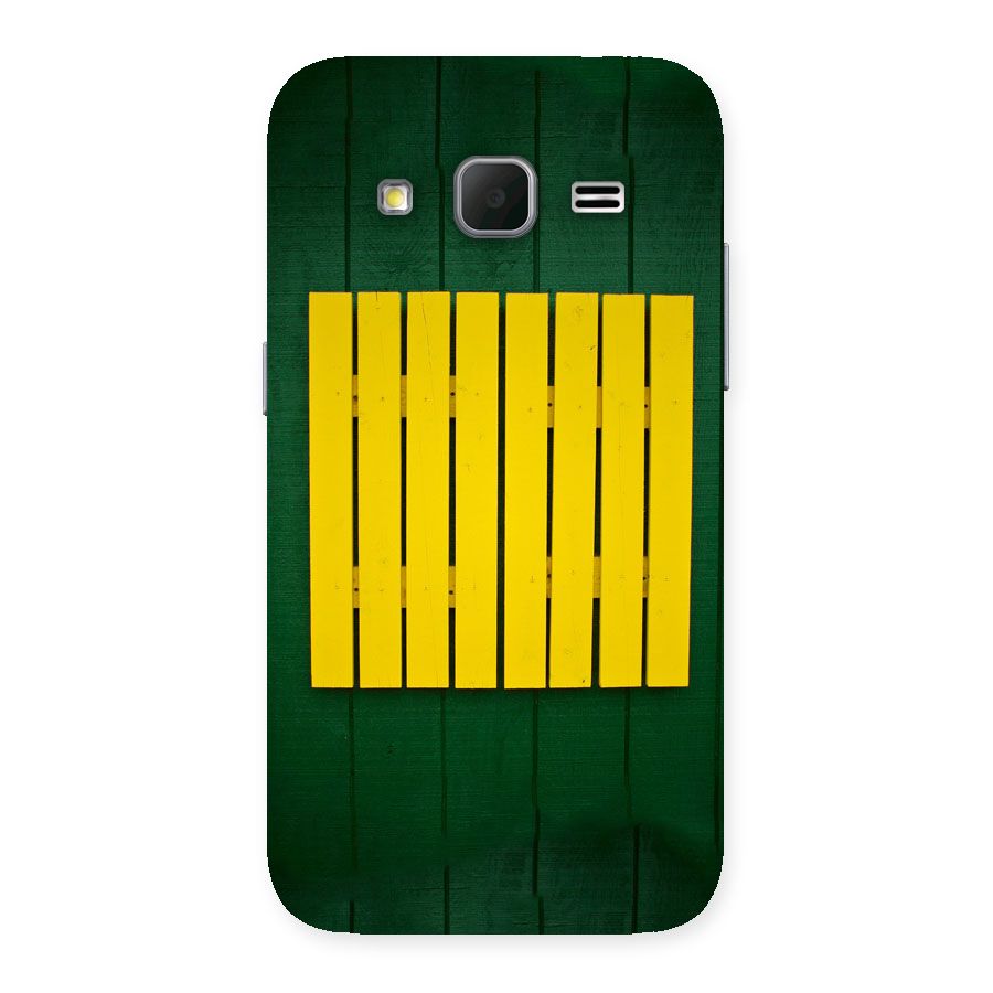 Yellow Fence Back Case for Galaxy Core Prime