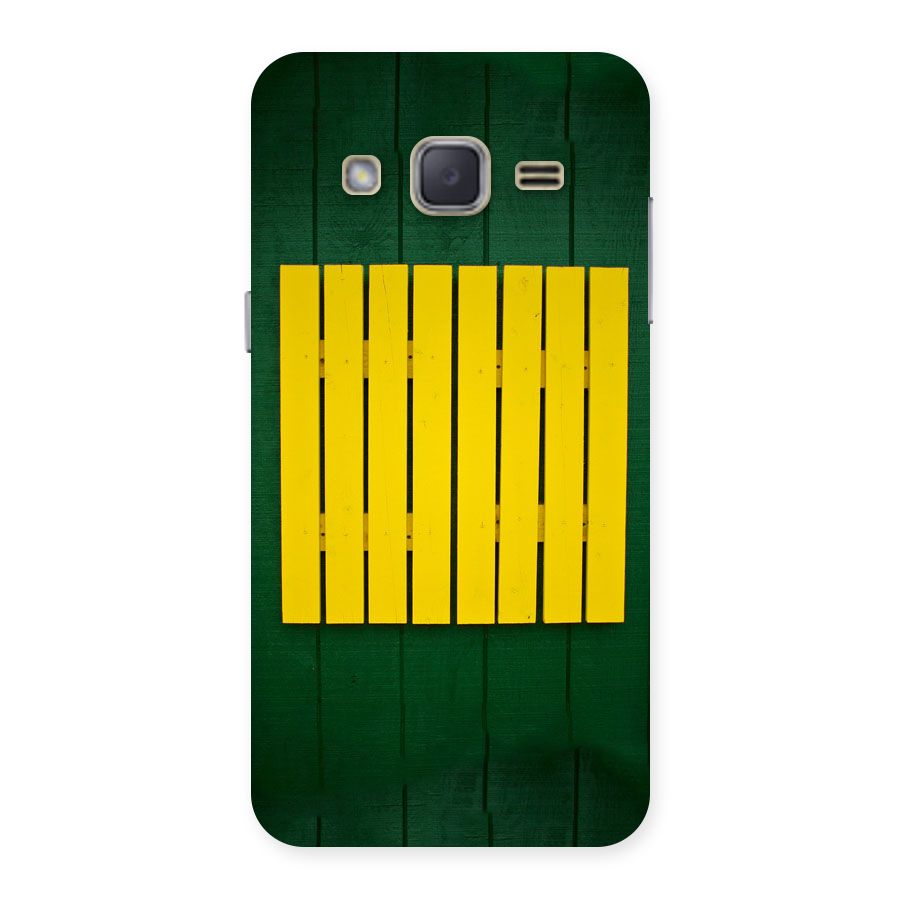Yellow Fence Back Case for Galaxy J2