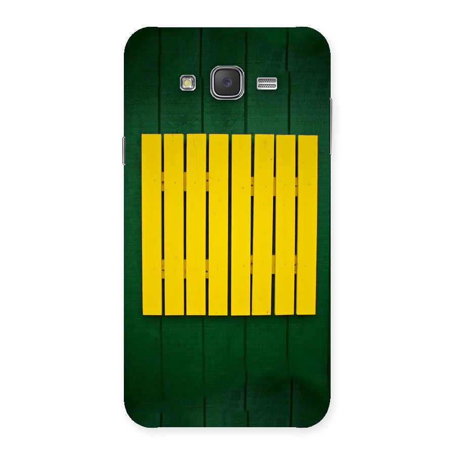 Yellow Fence Back Case for Galaxy J7