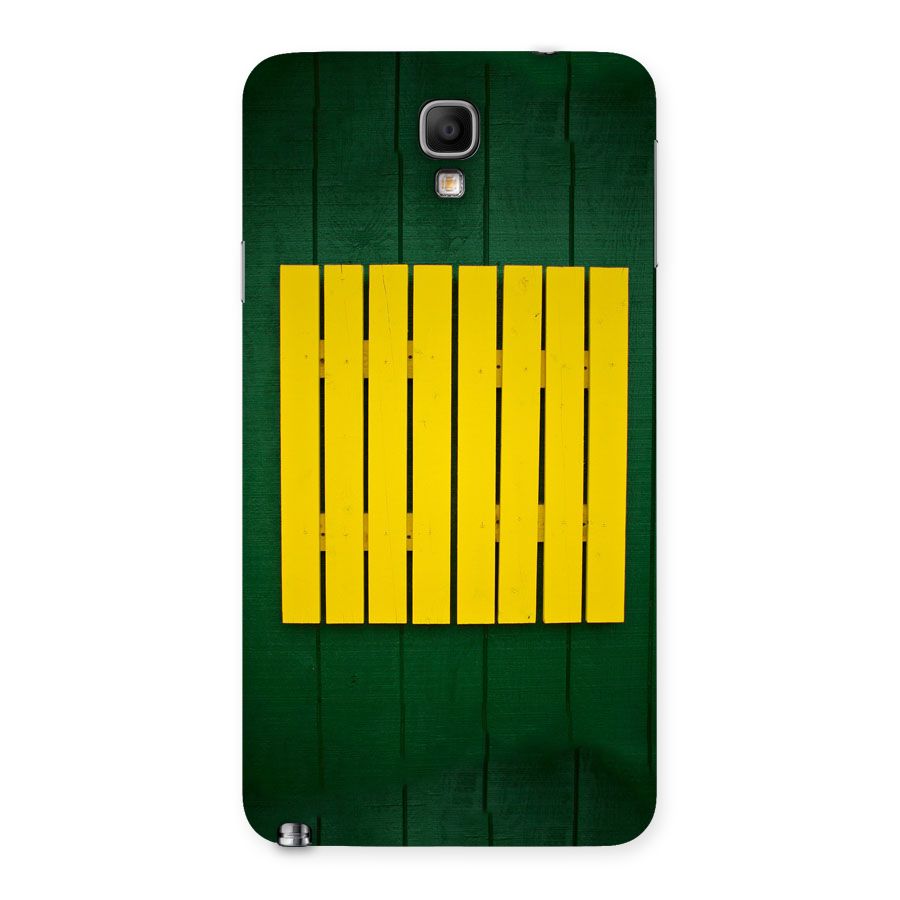 Yellow Fence Back Case for Galaxy Note 3 Neo