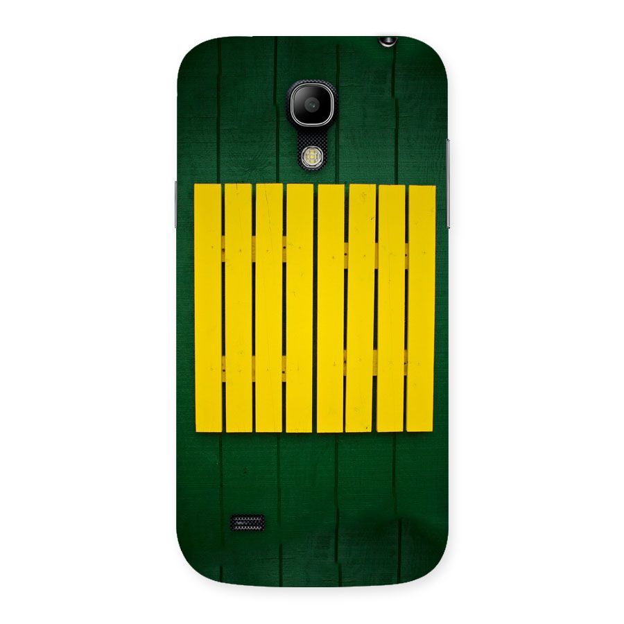 Yellow Fence Back Case for Galaxy S4 Mini