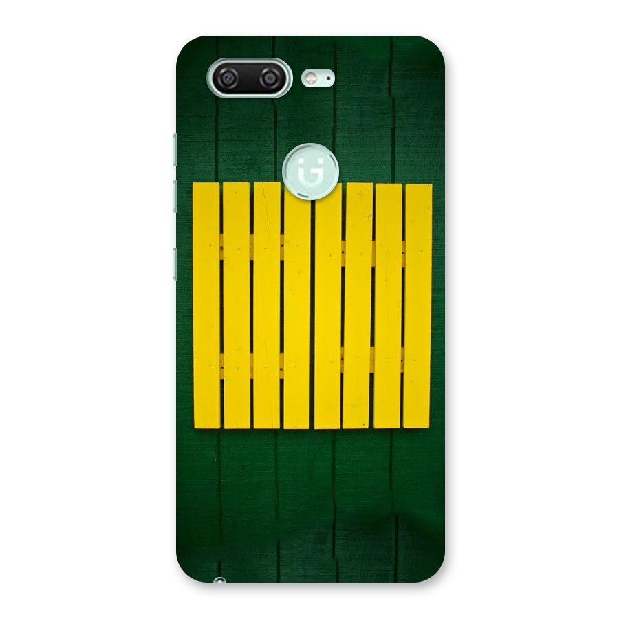Yellow Fence Back Case for Gionee S10