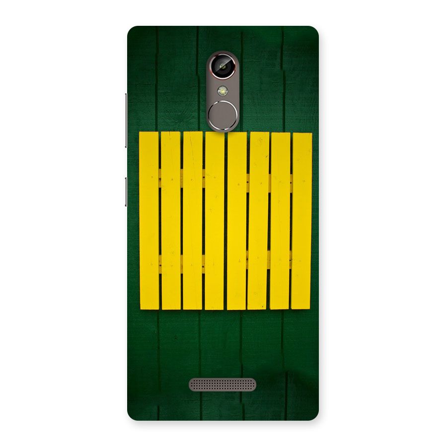 Yellow Fence Back Case for Gionee S6s