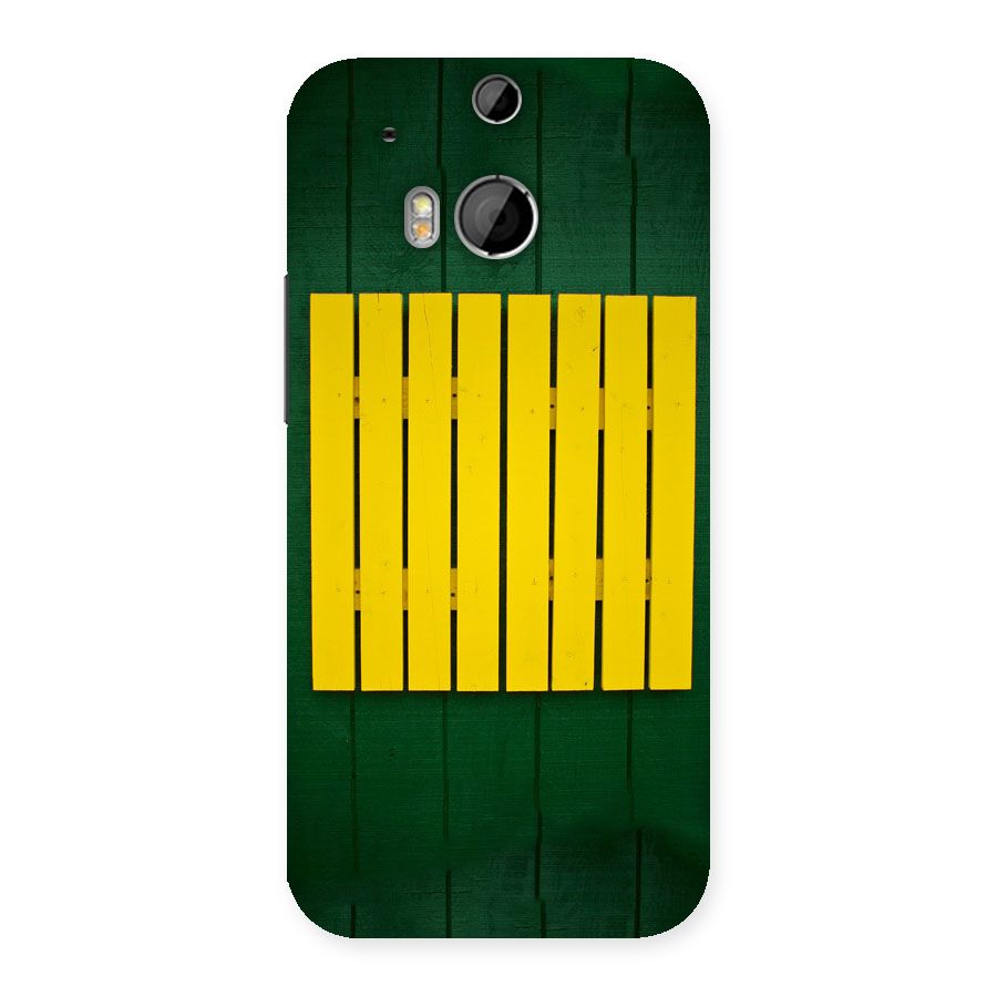 Yellow Fence Back Case for HTC One M8