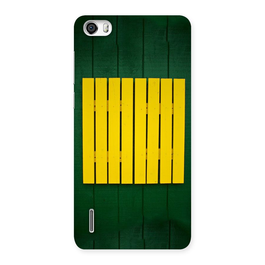 Yellow Fence Back Case for Honor 6
