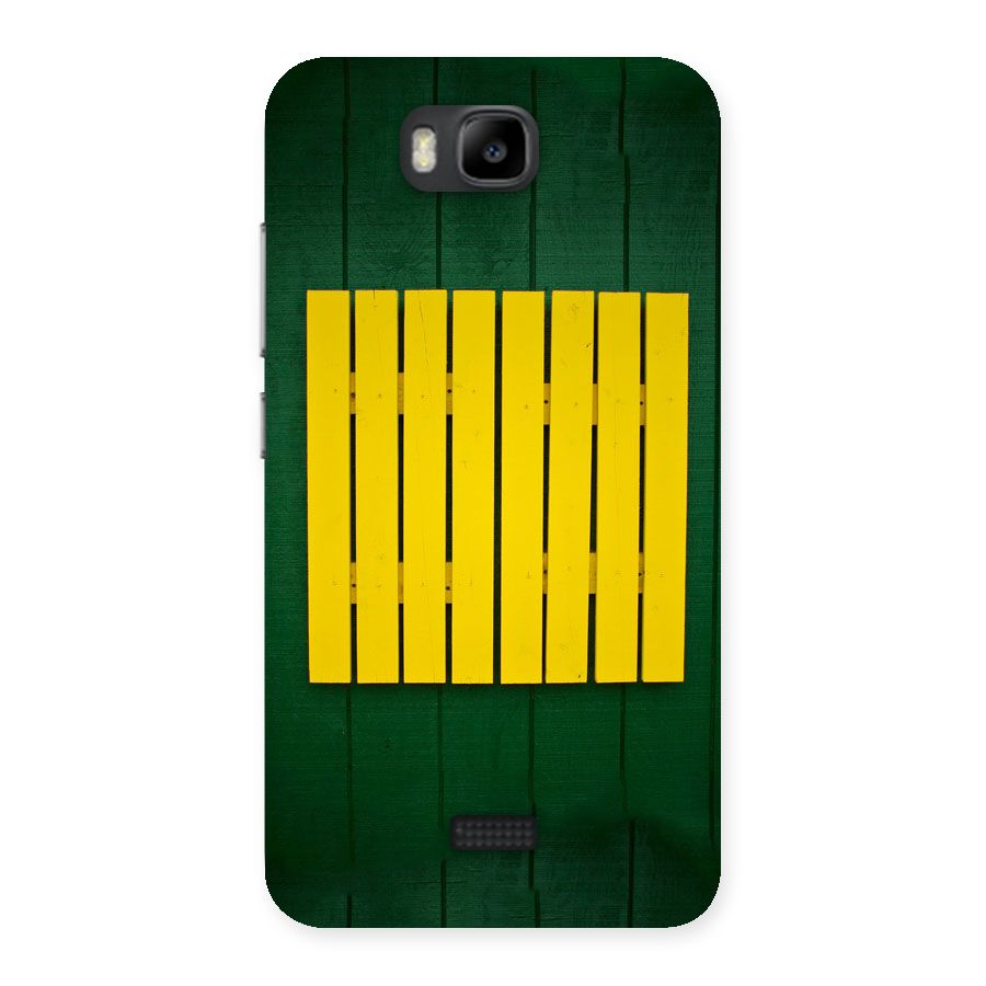 Yellow Fence Back Case for Honor Bee