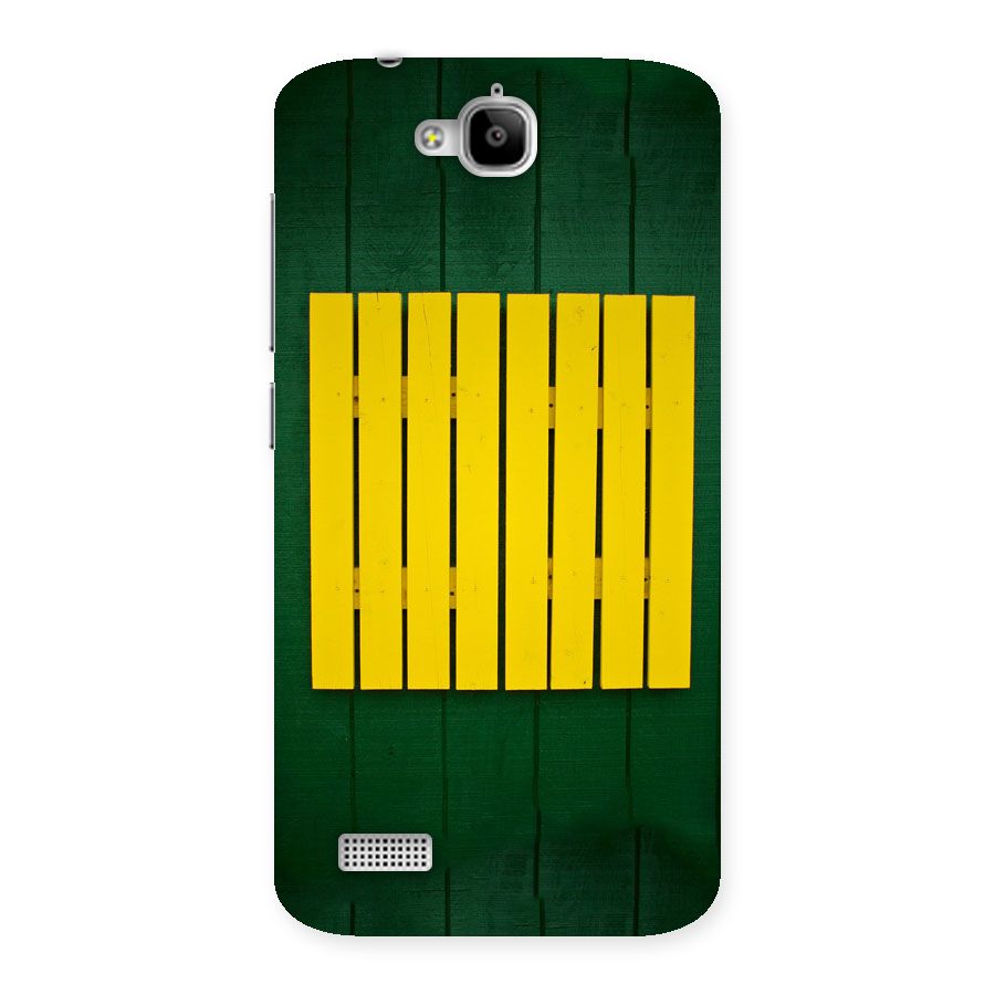 Yellow Fence Back Case for Honor Holly