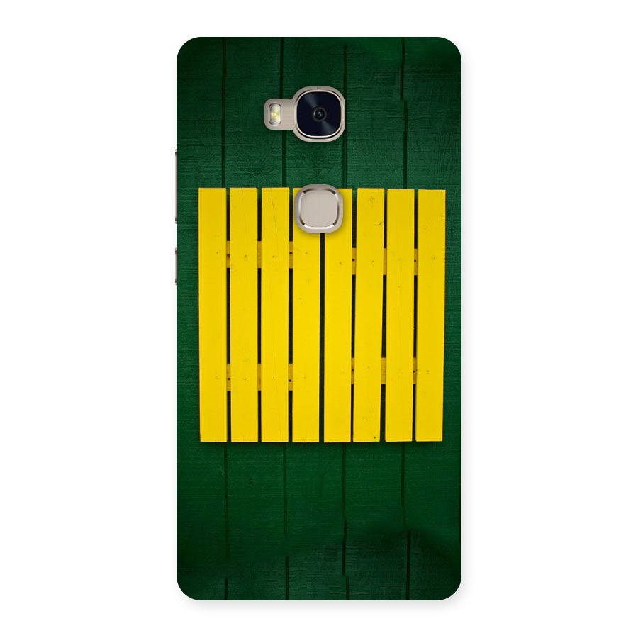 Yellow Fence Back Case for Huawei Honor 5X