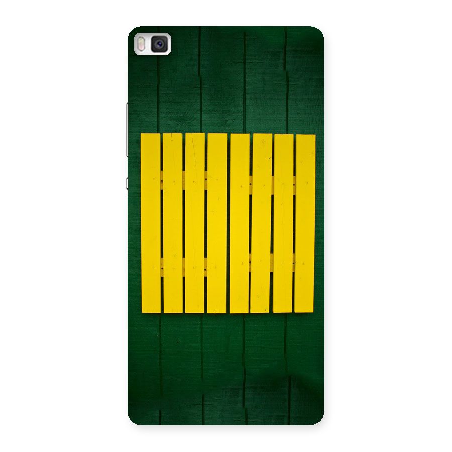 Yellow Fence Back Case for Huawei P8