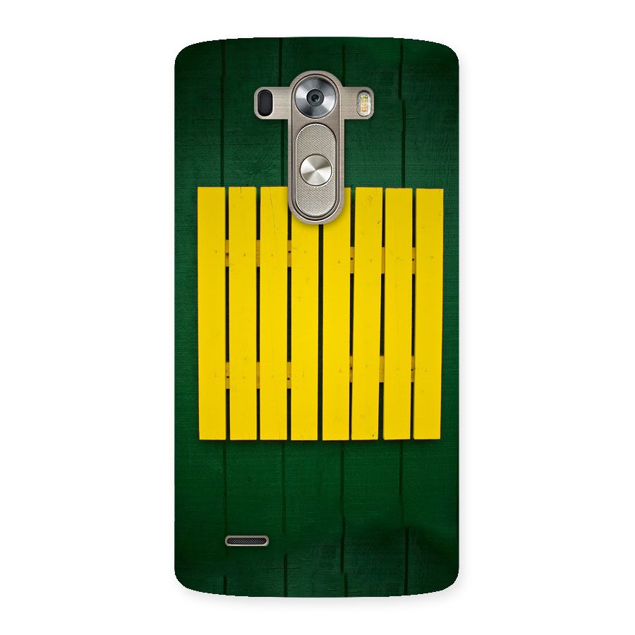 Yellow Fence Back Case for LG G3