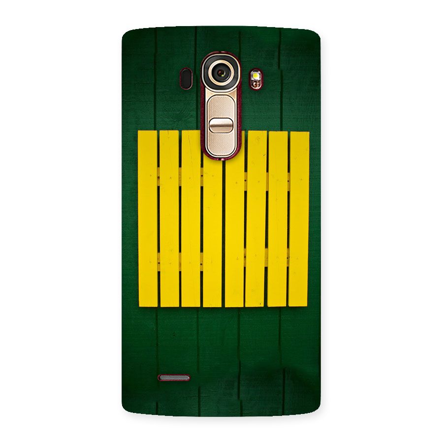 Yellow Fence Back Case for LG G4