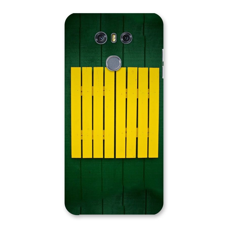Yellow Fence Back Case for LG G6