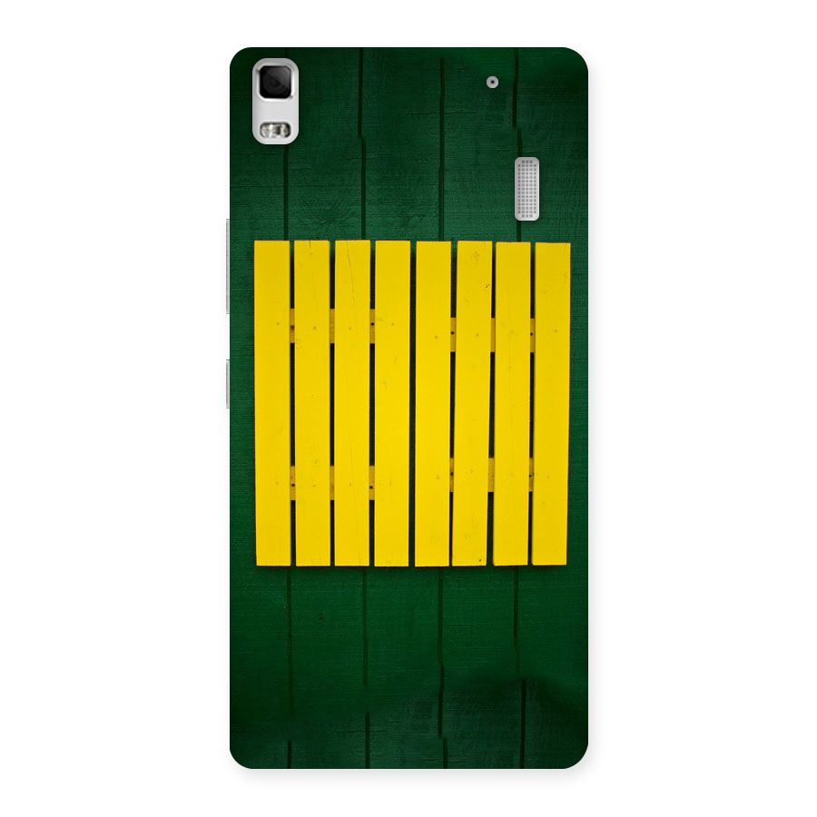 Yellow Fence Back Case for Lenovo A7000