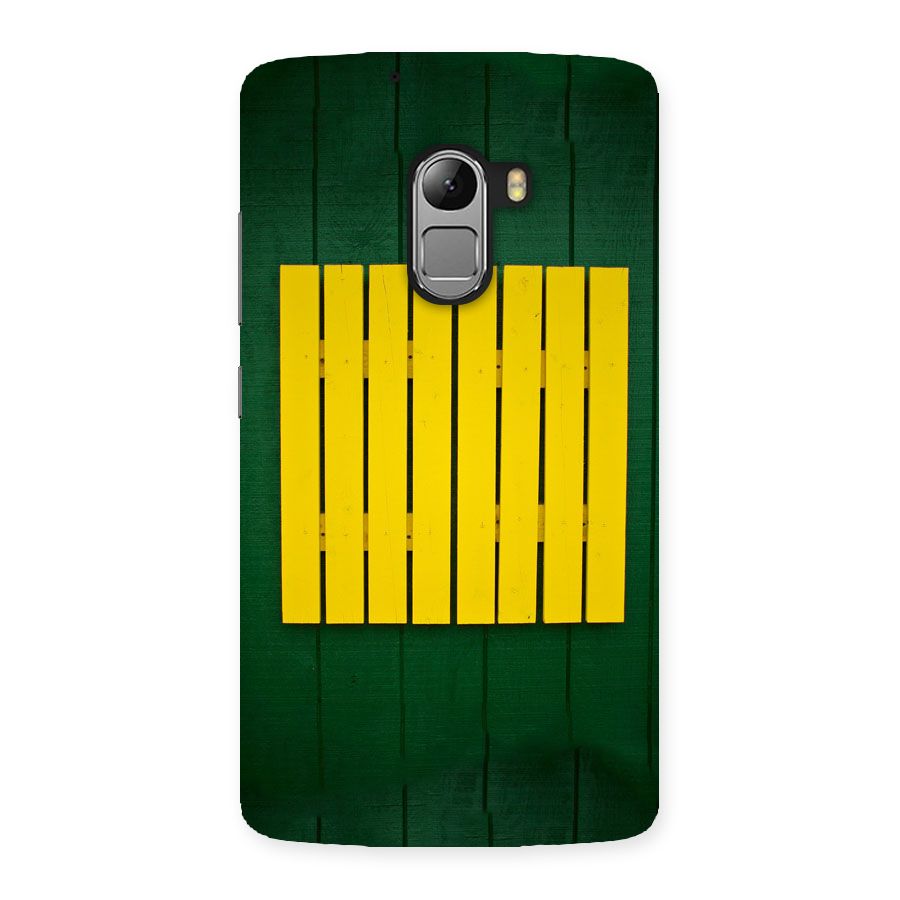Yellow Fence Back Case for Lenovo K4 Note