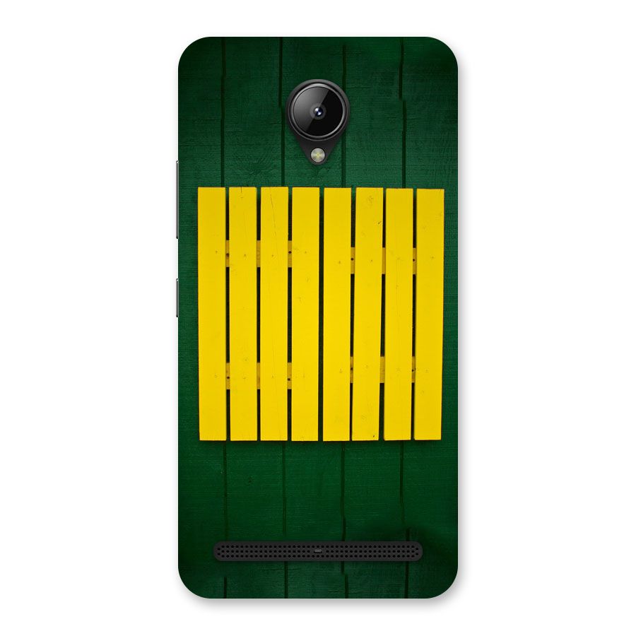 Yellow Fence Back Case for Lenovo C2