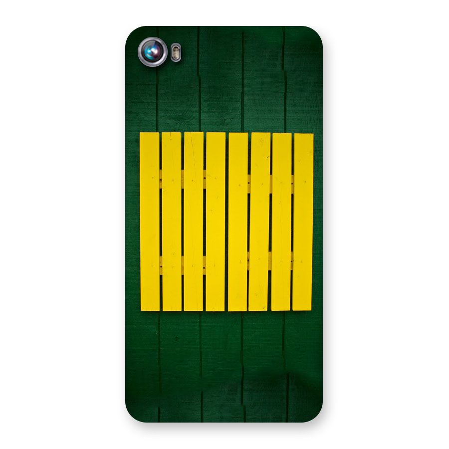 Yellow Fence Back Case for Micromax Canvas Fire 4 A107