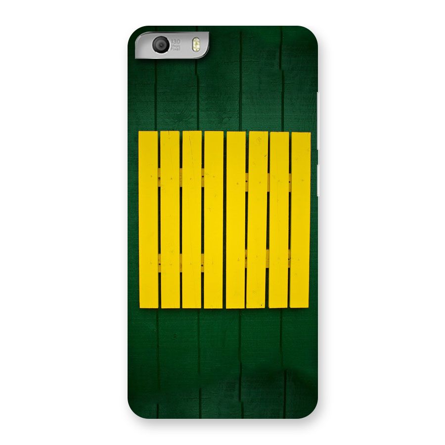 Yellow Fence Back Case for Micromax Canvas Knight 2
