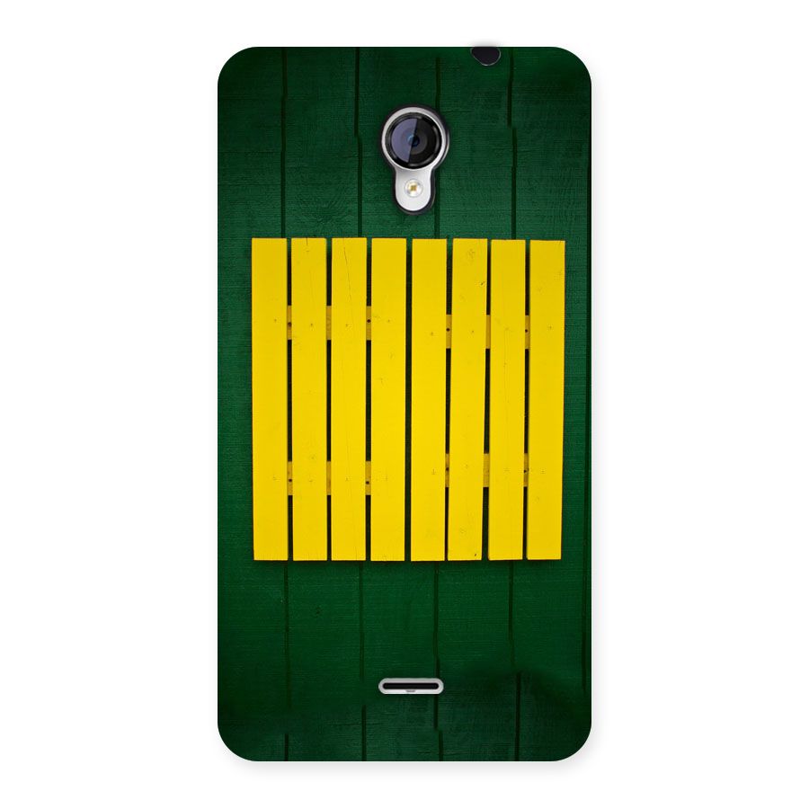 Yellow Fence Back Case for Micromax Unite 2 A106