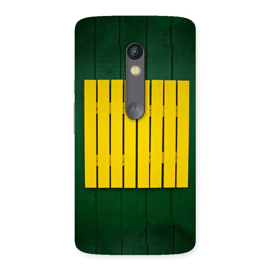 Yellow Fence Back Case for Moto X Play