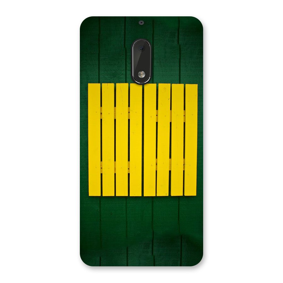 Yellow Fence Back Case for Nokia 6