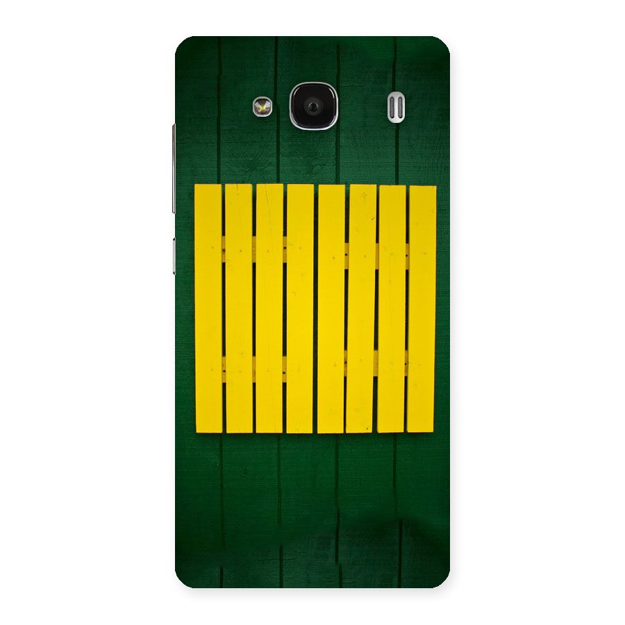 Yellow Fence Back Case for Redmi 2s