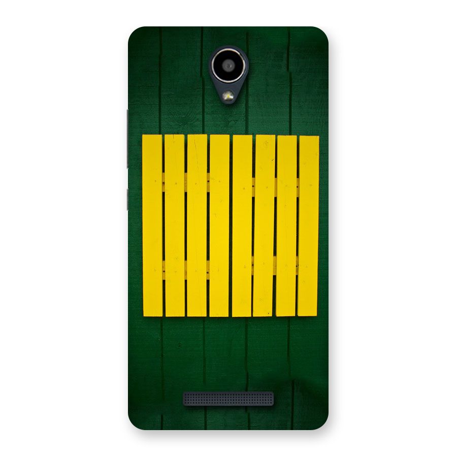Yellow Fence Back Case for Redmi Note 2