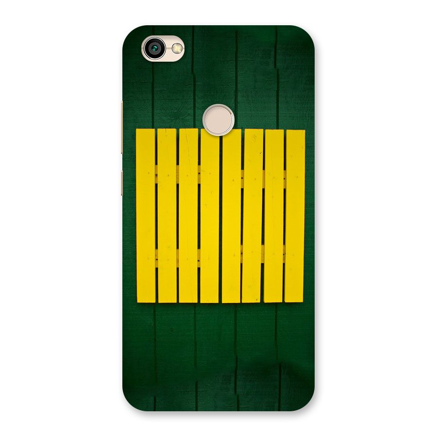 Yellow Fence Back Case for Redmi Y1 2017