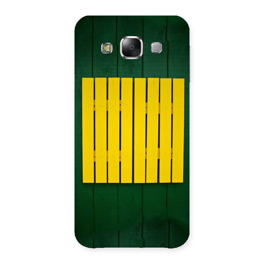 Yellow Fence Back Case for Samsung Galaxy E5